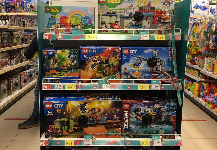 LEGO МЕРЧЕНДАЙЗИНГ ДЕТСКИЙ МИР 