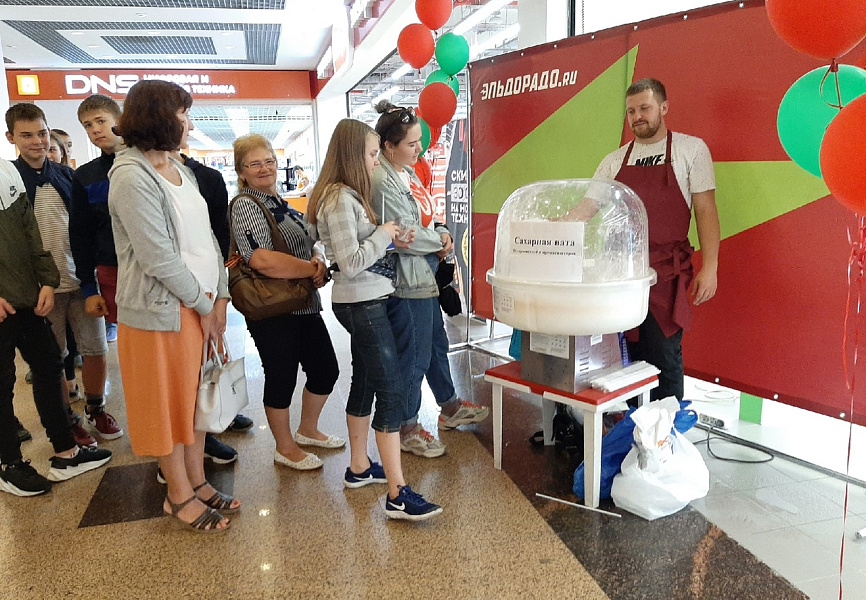 Открытие магазинов Эльдорадо 