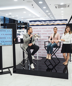 Clarins с Игорем Чапуриным