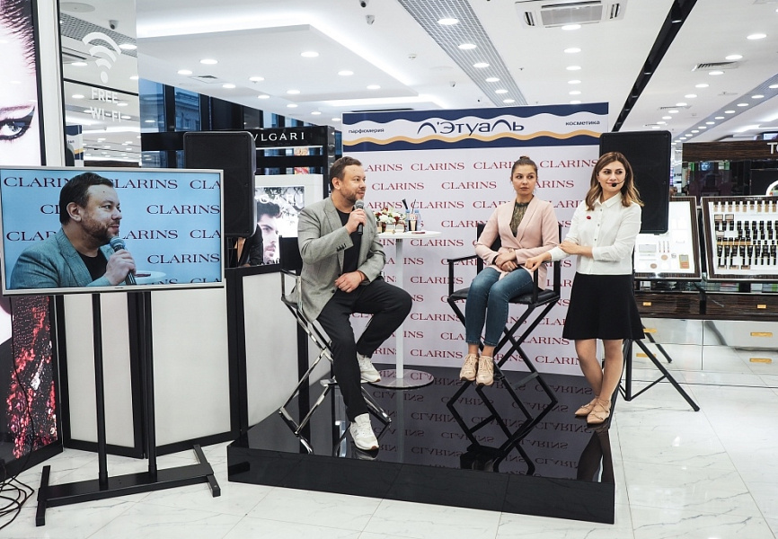 Clarins с Игорем Чапуриным