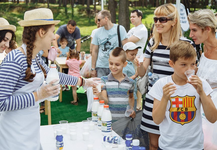 Danone Деревня Простоквашино