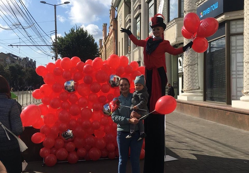 Интеграция бренда Росбанк в День города Воронежа