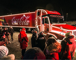 Новогодний караван Coca-Cola