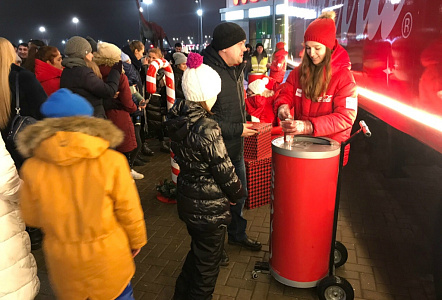 Новогодний караван Coca-Cola