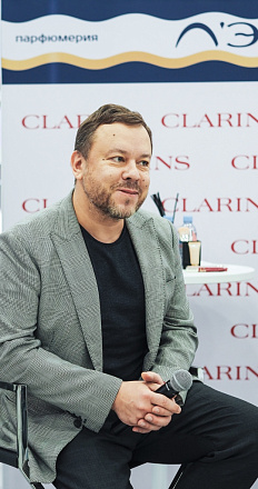 Clarins с Игорем Чапуриным