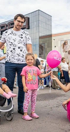 Интеграция бренда Теле 2 в ДР Сити-парка "Град"