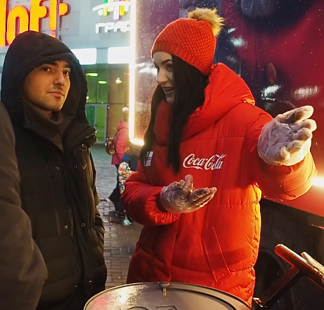 Новогодний караван Coca-Cola