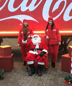 Новогодний караван Coca-Cola