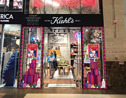 Kiehl`s Украшение витрин